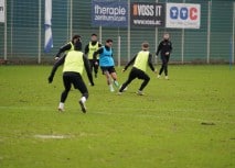 Zurück auf dem Trainingsplatz