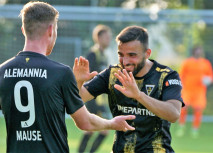 Alemannia trifft weiter wie am Fließband