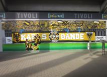 Drittes Graffito im Stadionumlauf