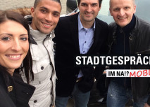 Stadtgespräch mit Kapitän und Sportdirektor