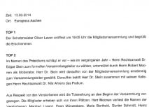 Protokoll der Jahreshauptversammlung online