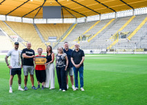 Alemannia übergibt Becherspenden an gemeinnützige Organisationen