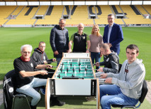 Alemannia Aachen übernimmt die Inklusive Tischkicker-Liga