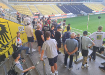 Inklusionsmannschaft erkundet den Tivoli