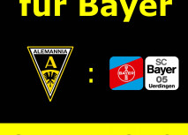 Heimpremiere gegen Bayer