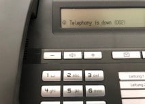 Telefonanlage gestört