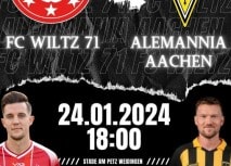 Faninfos zum Testspiel in Wiltz